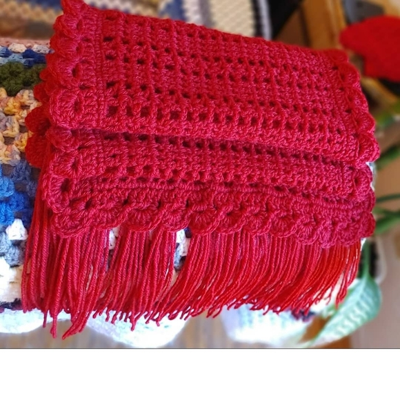 Red Scarf - Picture 4 of 4